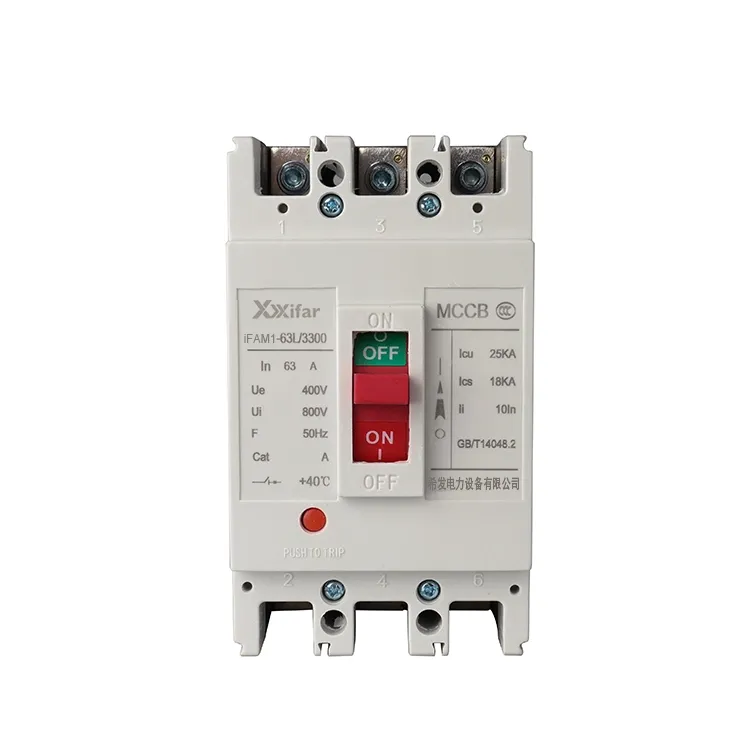 63a 4p Tpn Mccb সহ অক্জিলিয়ারী পরিচিতি