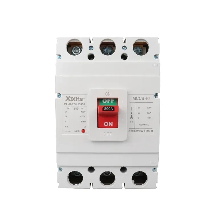 400v 800a মোল্ডেড ইনসুলেটেড কেস সার্কিট ব্রেকার